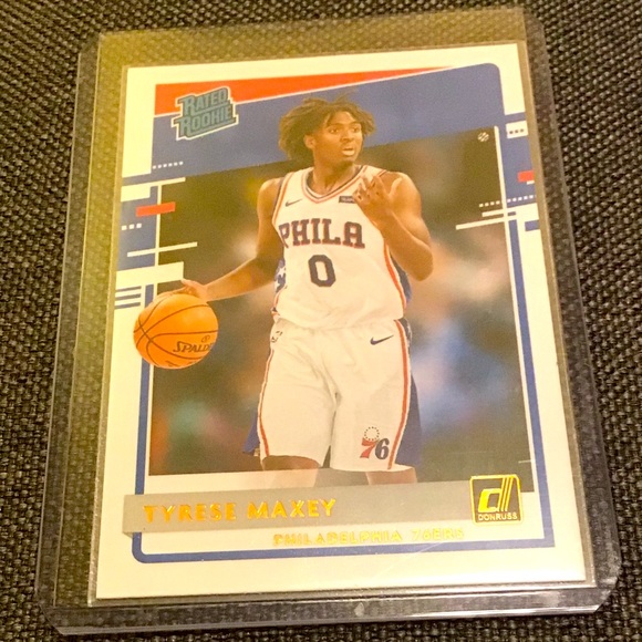 Tyrese Maxey 2021 Donruss Rated Rookie ( 76ers ) - Picture 1 of 2